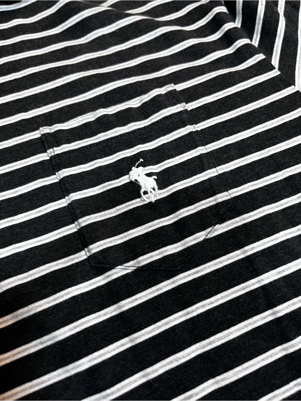 Polo Golf Ralph Lauren Men’s Stretch Lisle Large Pima Soft Polo Shirt Striped - Picture 3 of 6